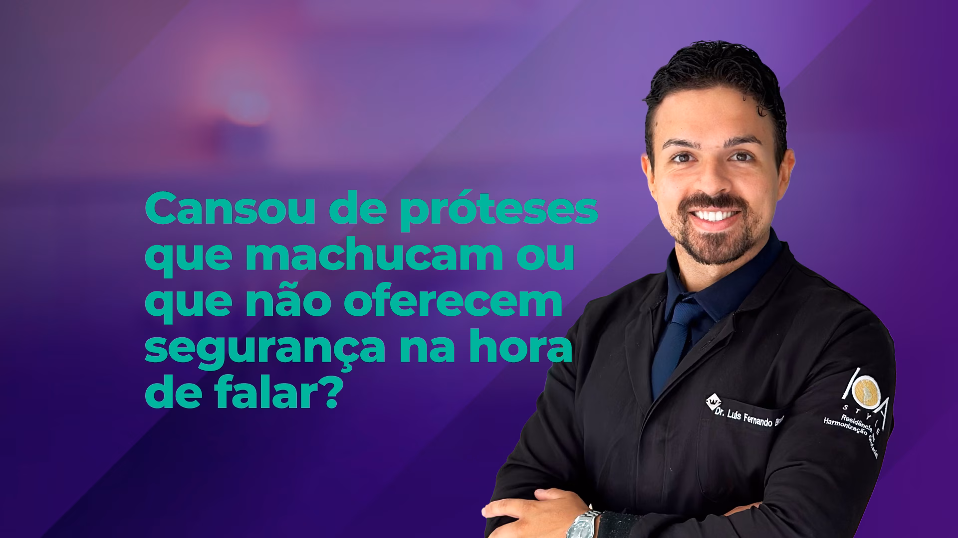 Cansou de próteses?
